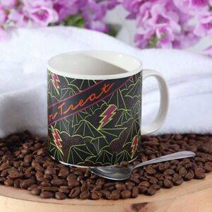 1986 Trick or Treat Halloween Mug Sue Zipkin Vintage Silvestri Ceramic
